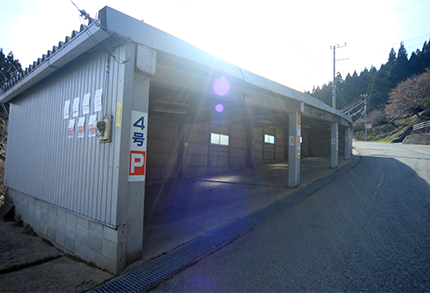 かつら4号リフト乗り場横屋根付き専用P