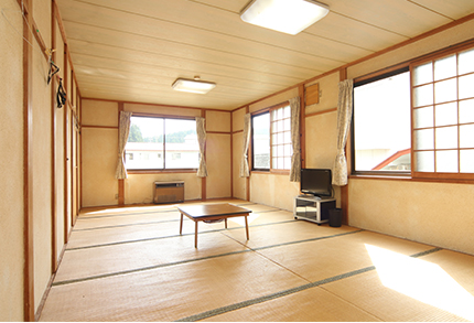 グループや家族に最適　広々14畳和室