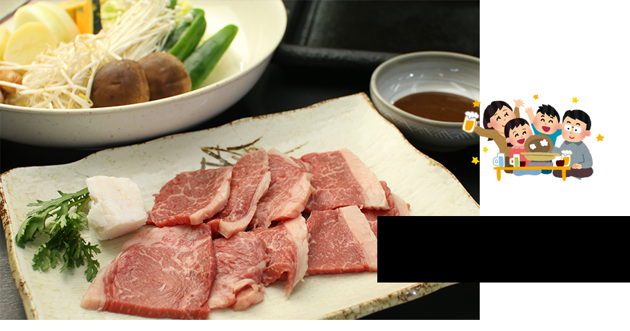 夏の大人気！但馬牛鉄板焼